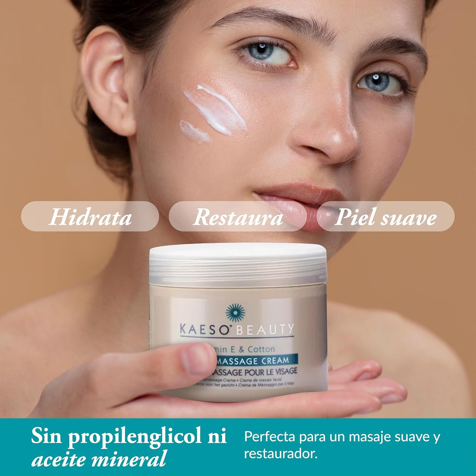 Kaeso Facial Massage Cream Enriched with Vitamin E 450 ml