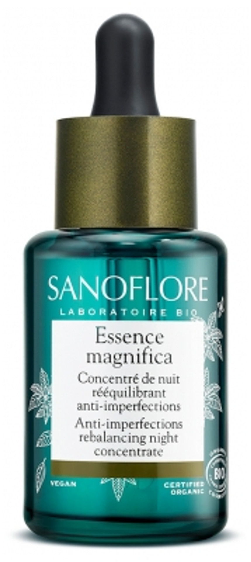 Sanoflore Essence Magnifica Organic Rebalancing Botanical Night Concentrate 30Ml