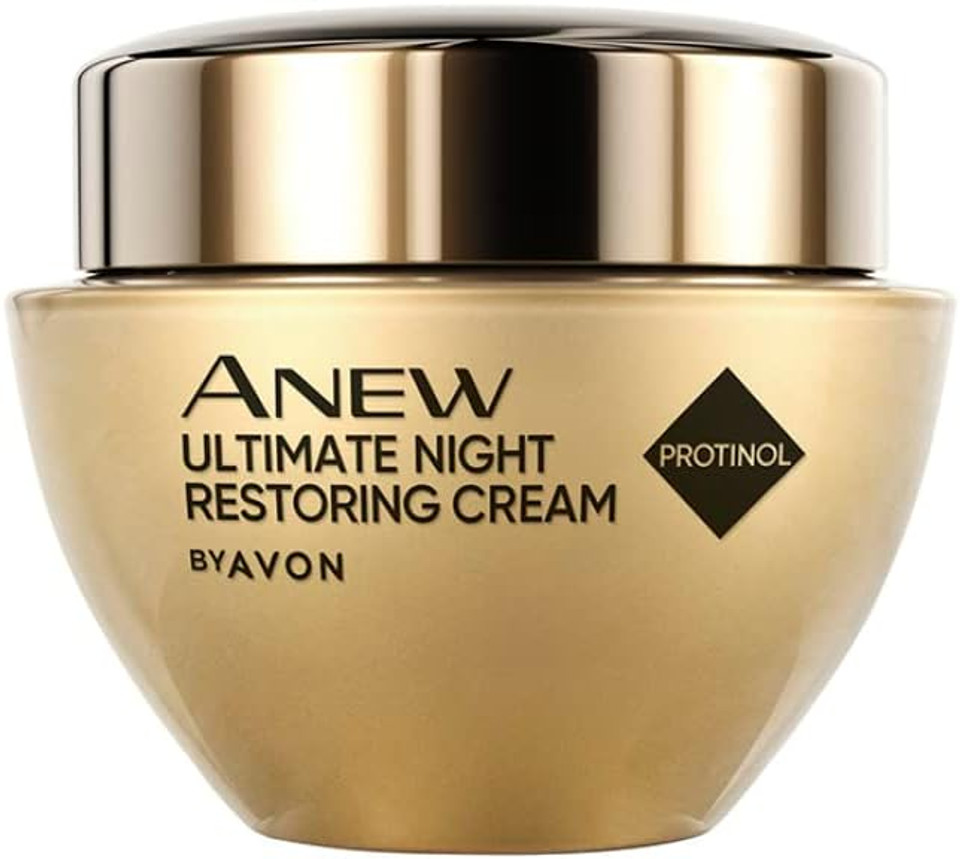 Avon Anew Ultimate Night Restoring Cream, With Protinolã¢Â Technology To Firm Skin, Reduce The Appearance Of Wrinkles And Boost Radiance, 50Ml Avon Anew Ultimate Night Restoring Cream, With Protinolã¢Â Technology To Firm Skin, Reduce The Appearance Of Wrinkles And Boost Radiance, 50Ml