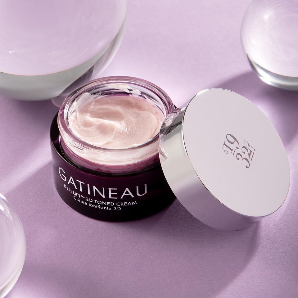 Gatineau - Defi Lift 3D Toned Cream with Hyaluronic Acid, Anti-Ageing Day & Night Face Cream, Travel or Trial Size (15ml)
