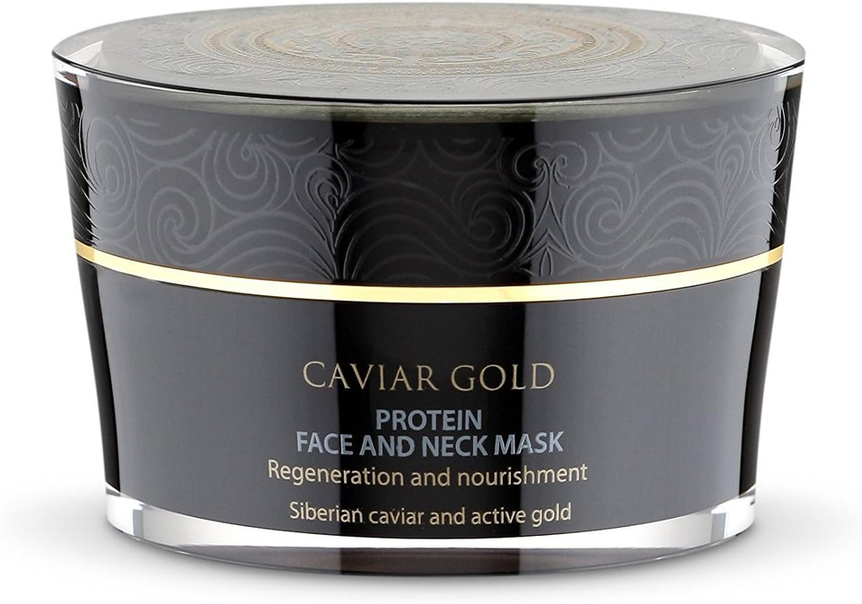 Natura Siberica Caviar Gold Protein Face And Neck Mask, 50 Ml