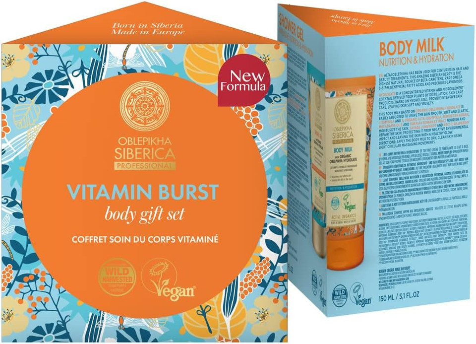 Oblepikha Siberica. Vitamin Burst Body Gift Set
