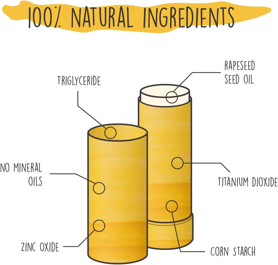 We Love The Planet - SPF 30 Natural Sunscreen Stick 60g - Vegan Eco-Friendly Sun Protection - Gentle & Effective - Suitable for All Skin Types