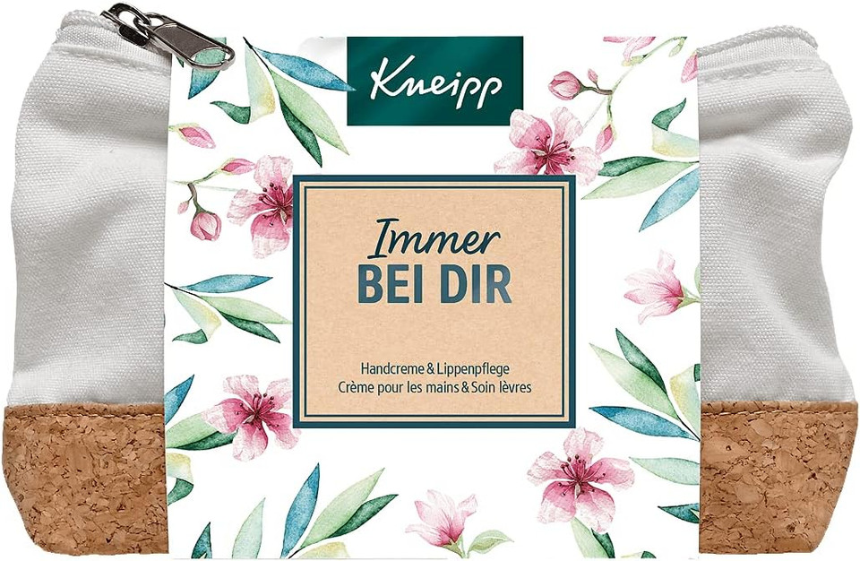 Kneipp Sensitive Hand Cream Almond Blossom & Lip Care Skin Delicate Care Set 145 G