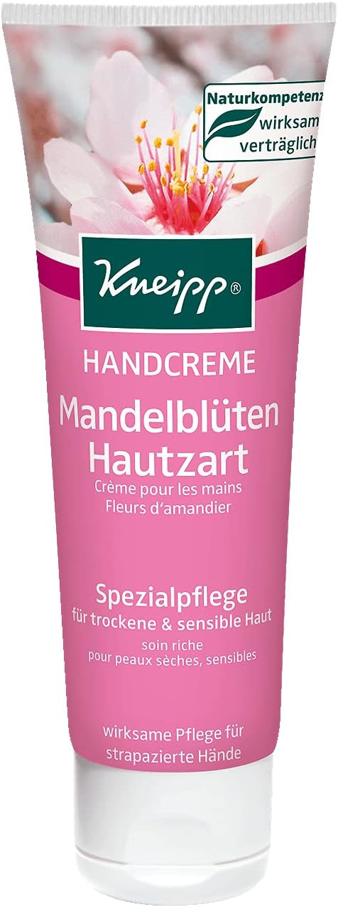 Kneipp Sensitive Hand Cream Almond Blossom & Lip Care Skin Delicate Care Set 145 G