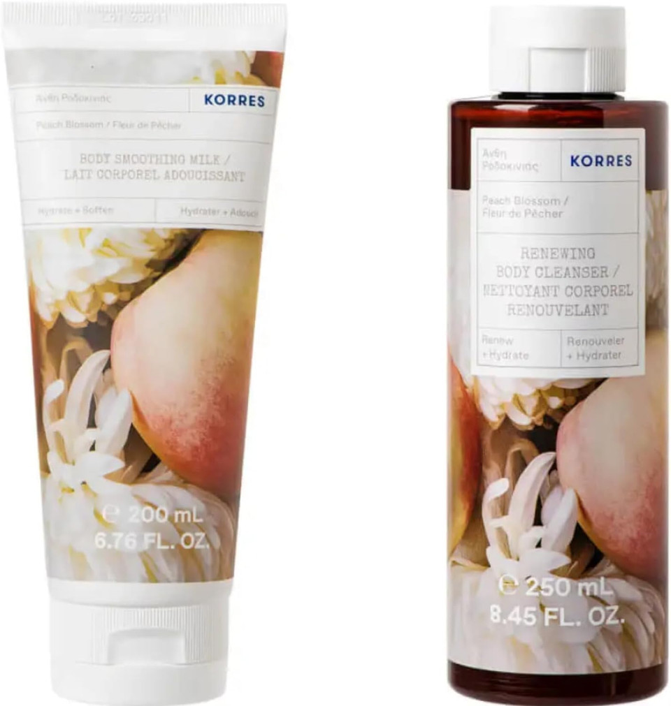 Korres | The Peach Blossom Body Collection | 450Ml (Newly Sealed, Unboxed)