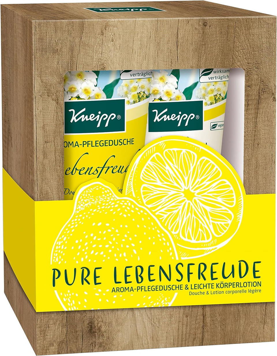 Kneipp Gift Pack Pure Joy Of Life Shower Gel And Body Lotion 2 X 200 Ml