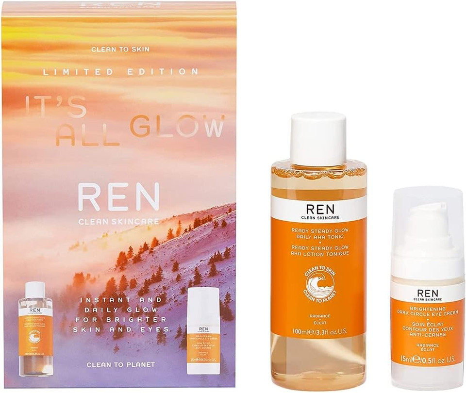 Ren Clean Skincare Limited Edition 2021 Set | Skincare Routine Value Set | For Women For Birthdays, Mother'S Day, Valentine'S, Christmas & More Ren Clean Skincare Limited Edition 2021 Set | Skincare Routine Value Set | For Women For Birthdays, Mother'S Day, Valentine'S, Christmas & More