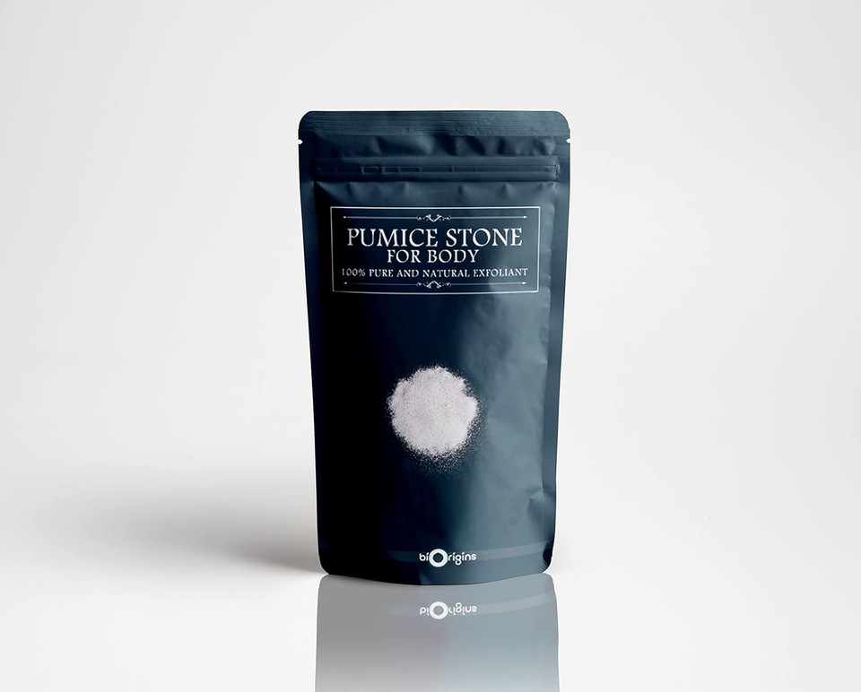Mystic Moments | Pumice Stone Body Granules Natural Exfoliant 100G Pure & Natural Scrub Vegan Gmo Free