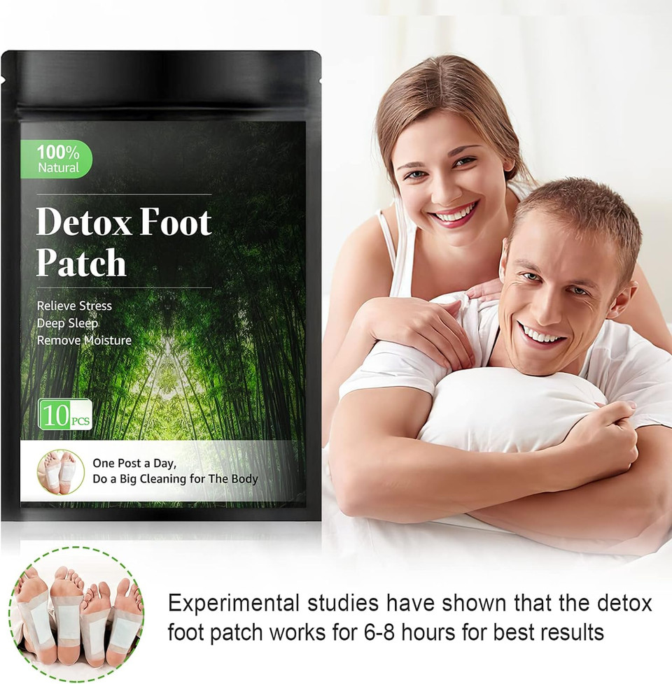 Detox Foot Patches, Deep Cleansing Detox Foot Pads To Remove Toxins And Clean Body, 100% Natural Organic Bamboo Foot Detox Patches For Stress Relief, Deep Sleep And Enhance Blood (10 Pcs)

Size: M-9Nm