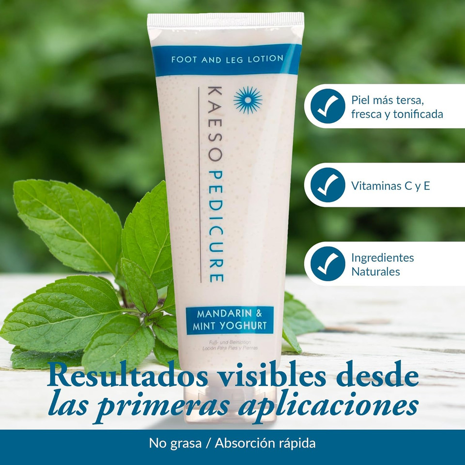 Kaeso Mandarin and Mint Yoghurt Foot/Leg Lotion 250 ml