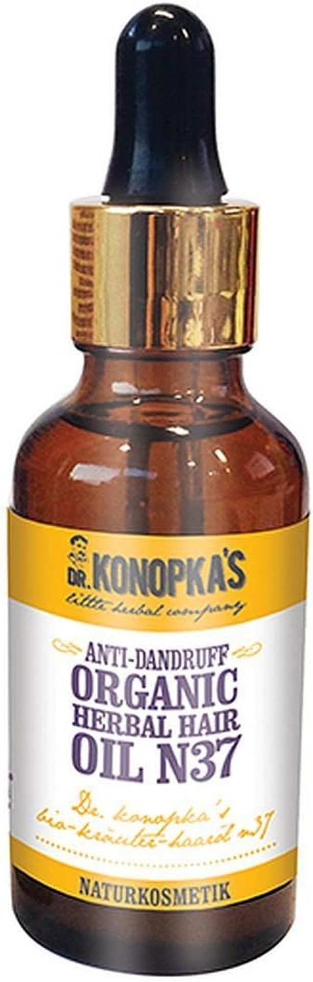 Dr.Konopka'S Organic Herbal Hair Oil, N37, 30 Ml