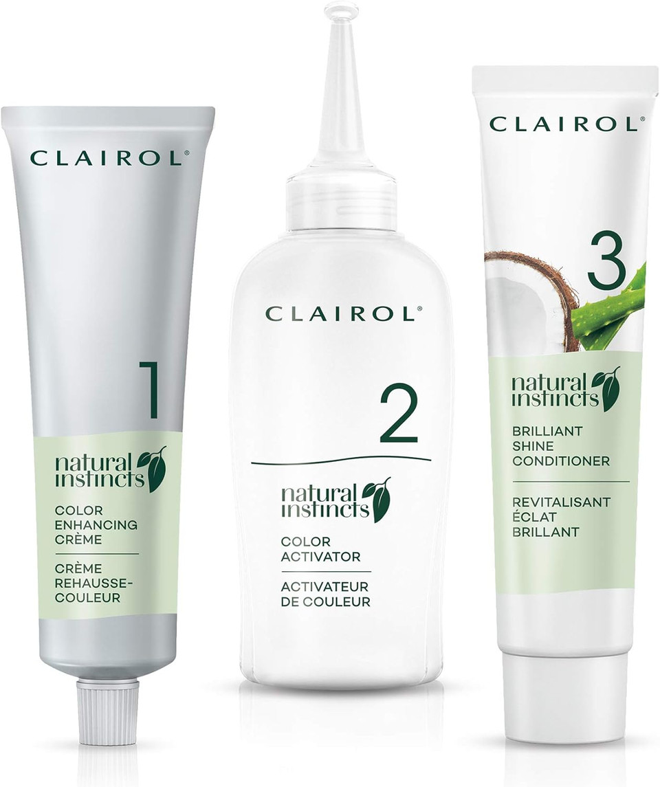 Clairol Natural Instincts Semi-Permanent No Ammonia Hair Dye, 4Rr Dark Red
Color: 4Rr Dark Red