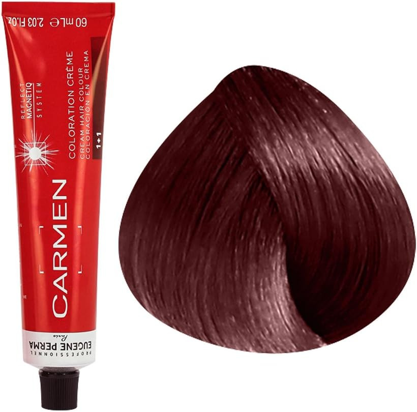 60 Ml Tube Carmen No. 5.56 Light Brown Mahogany Red