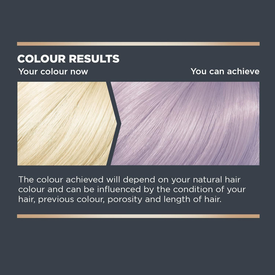 Jerome Russell Bblonde Lilac Grey Post Blonding Toner - Semi Permanent Hair Dye Kit For Pre Lightened & Blonde Hair With Brazil Nut Oil, No Ammonia & Vegan
Color: Lilac Grey