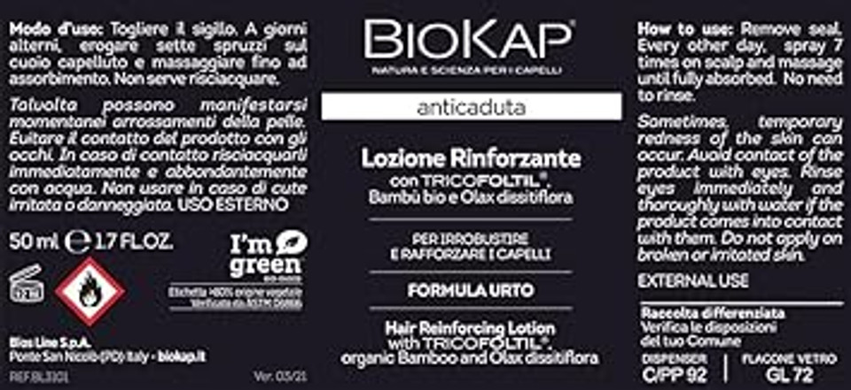 Biokap Anticaduta - Reinforcing Lotion 50 Ml