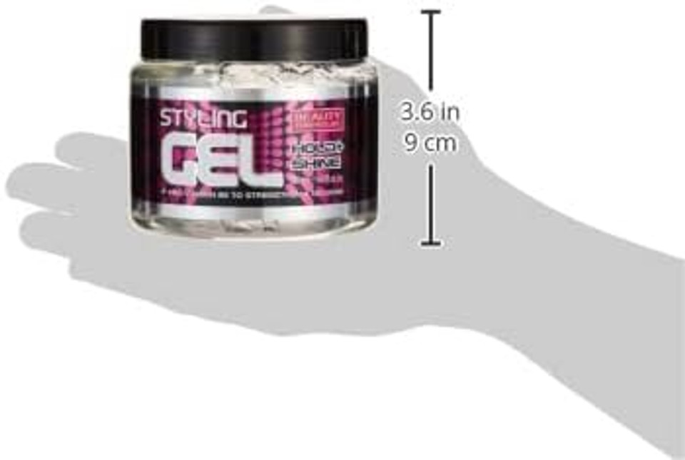 BEAUTY FORMULAS STYLING GEL HOLD & SHINE