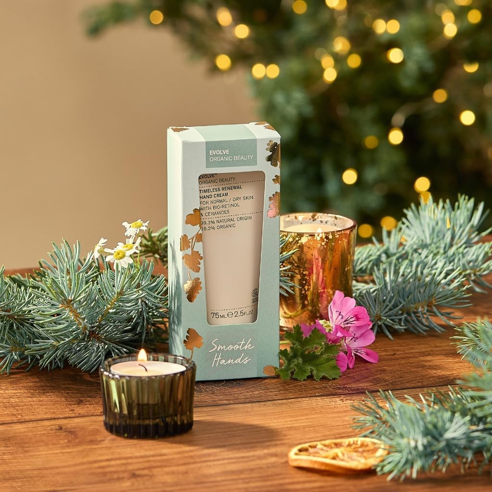 Evolve Organic Beauty - Smooth Hands Limited Edition, Hand Cream | Certified Natural Vegan Cruelty-Free Clean Beauty (2 Fl Oz | 60 Ml) - For All Skin Typesã¢Â