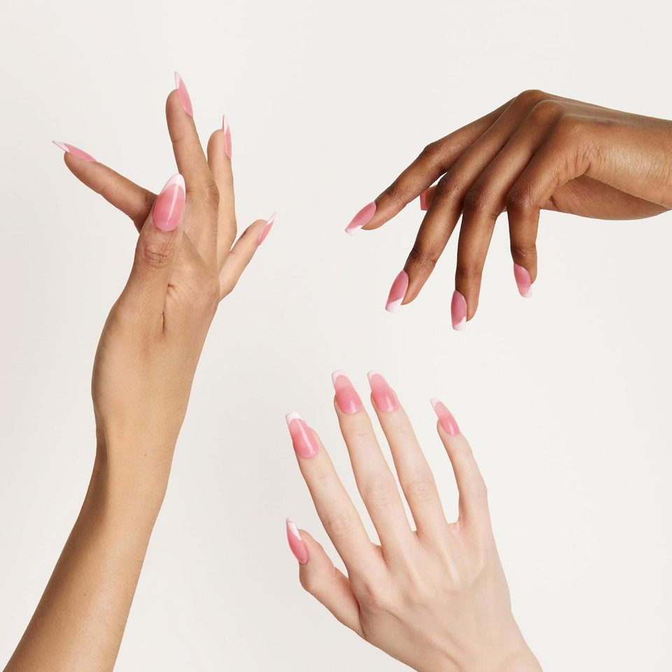Mylee Stamp It Out, Nail Art Jelly Stamper With Silicone Cushion, Clear Transparent Stamping Tool For A Flawless French Manicure