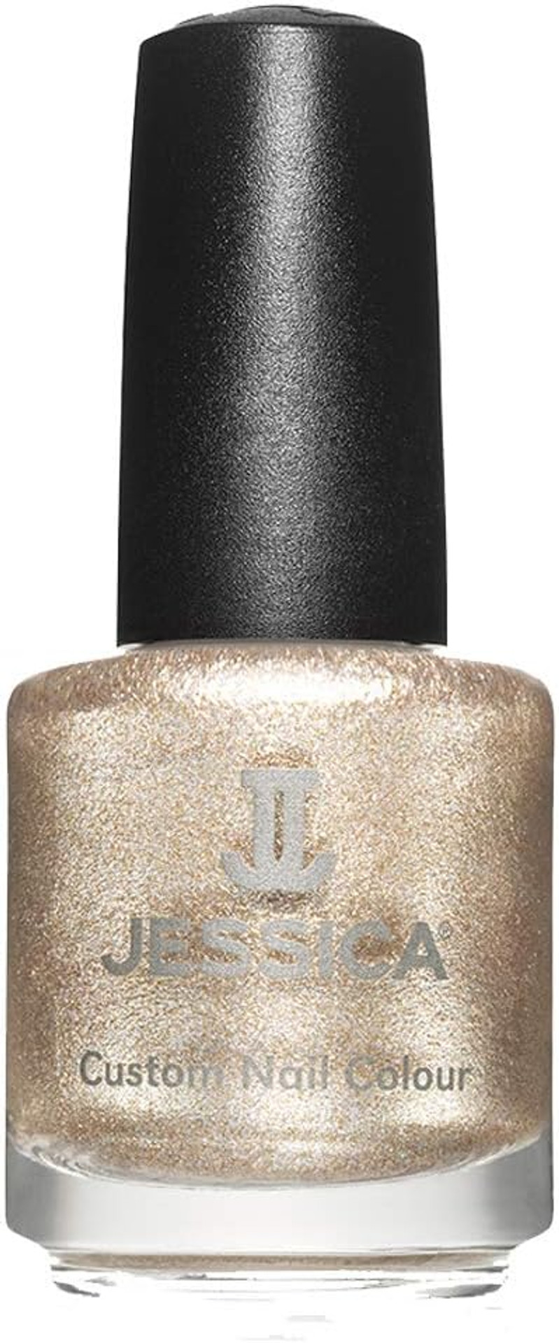 Jessica | Custom Colour Midi Nail Polish | Award Winner Nail Polish, Strengthen Nails, Long-Lasting Salon Professional Finish | Champagne Bubbles | 14.8 Ml
Color: Gold