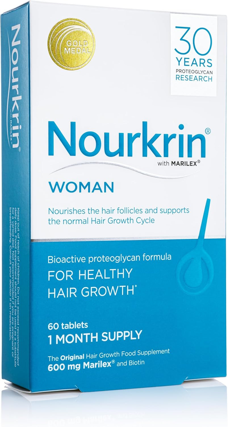 Nourkrin Woman Tablets (1 Month Supply), Multicoloured, 60 count