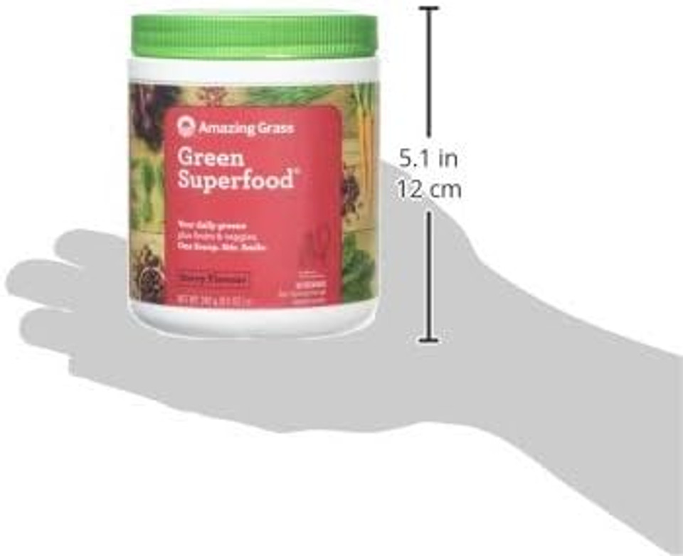 Amazing Grass Berry Green SuperFood Powder, 0.24 kg