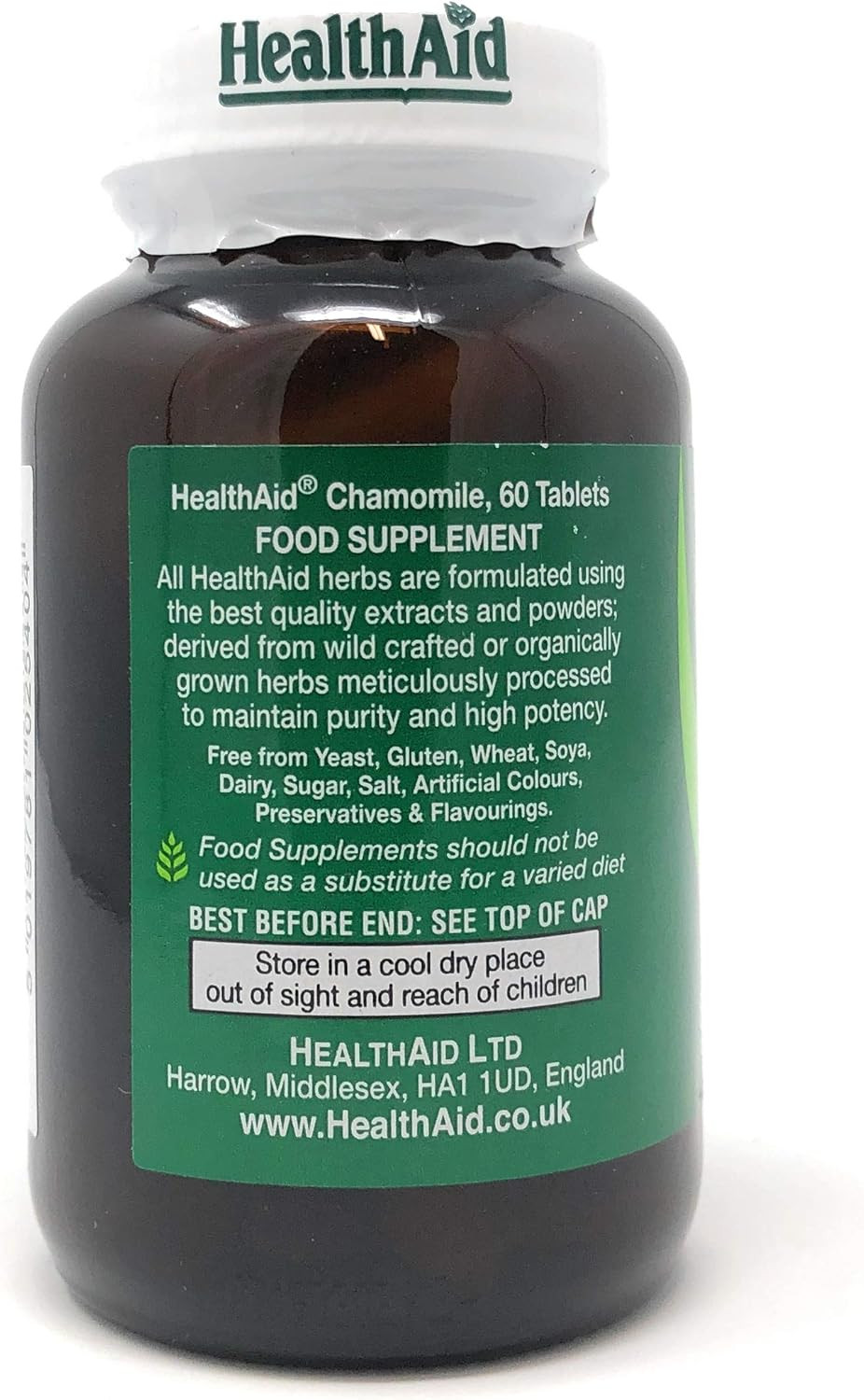 HealthAid Chamomile 550mg 60 Tablets