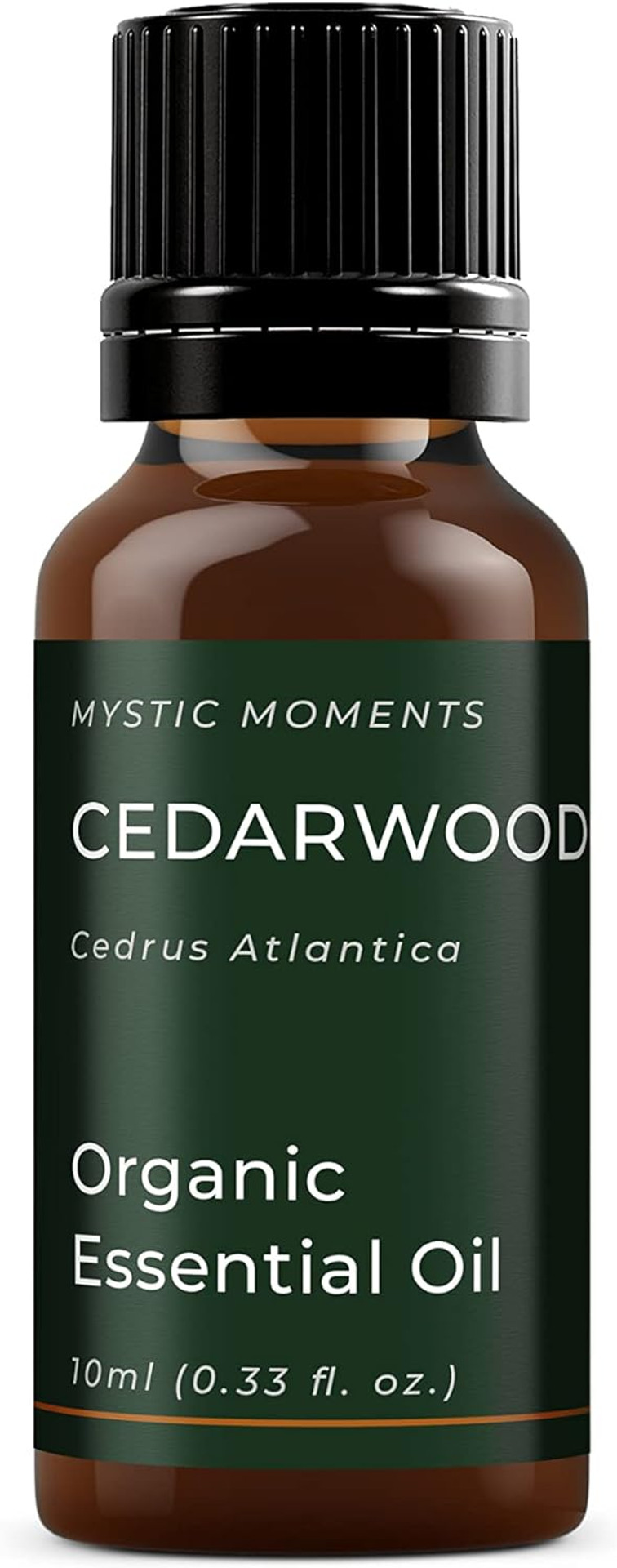 Mystic Moments | Organic Cedarwood Essential Oil 10Ml - Pure & Natural Oil For Diffusers, Aromatherapy & Massage Blends Vegan Gmo Free
