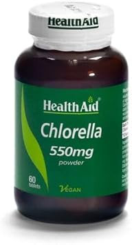 HealthAid Chlorella 550mg 60 Tablets