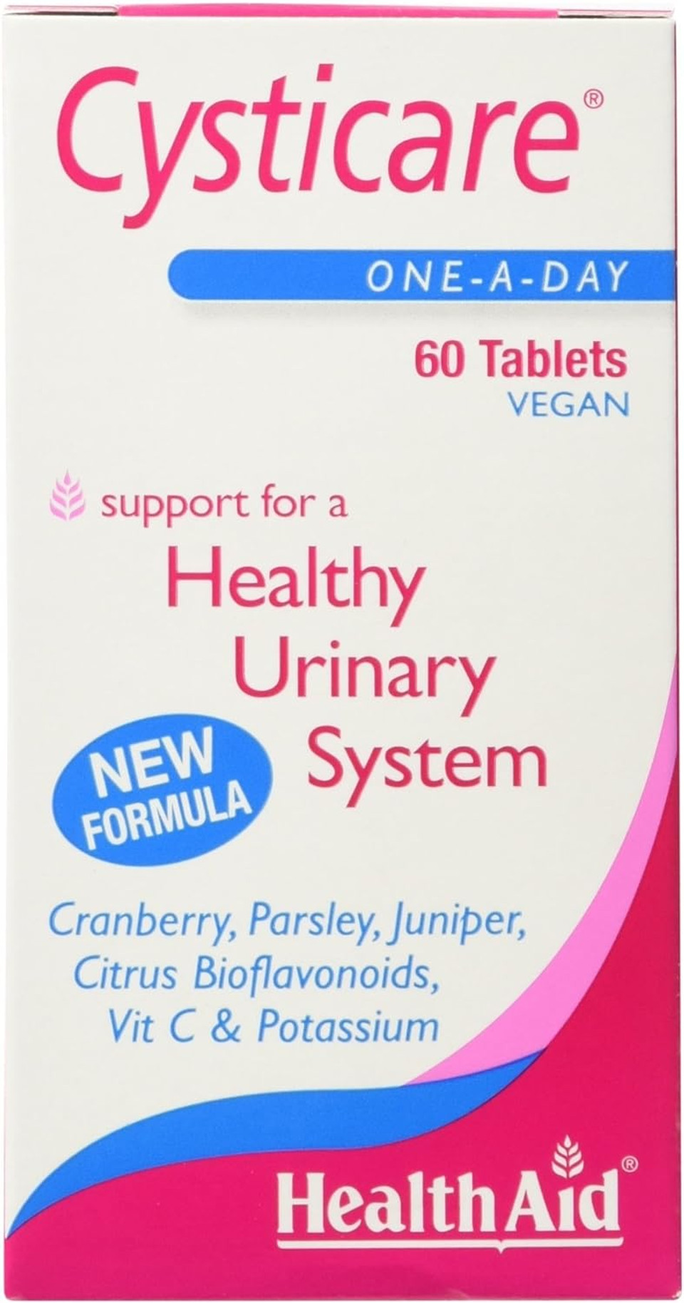 Healthaid Cysticare 60 Tablets Vegan