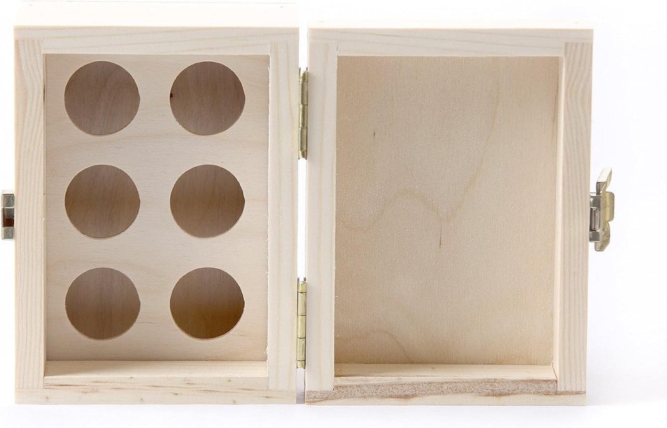 Mystic Moments | Fragrant Oil Starter Pack In Wooden Gift Box - 6 X 10Ml