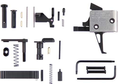 CMC Triggers AR-15/AR-10 Lower Parts Kit with 3.5lb Single Stage Flat Trigger