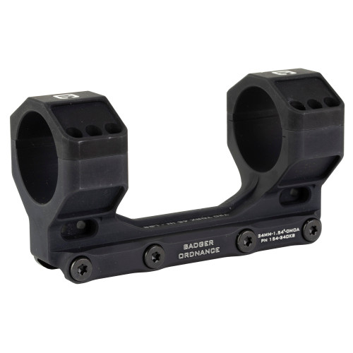 Badger Ordnance Condition One Modular MAX Mount 34mm 1.54" - Black