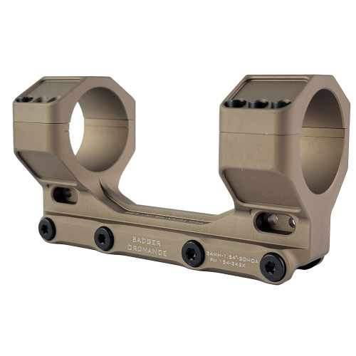 Badger Ordnance Condition One Modular MAX Mount 34mm 1.54" 20 MOA - Tan