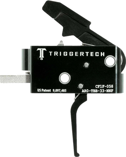 Triggertech Competitive 2-Stage 3-5.5 lb Flat Trigger - Black