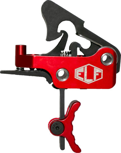 Elftmann Apex Adjustable 2.75-7 lb Curved Trigger - Red