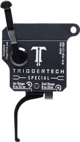 Triggertech Remington 700 Special 2-Stage 1-3.5 lb Flat Trigger - Black