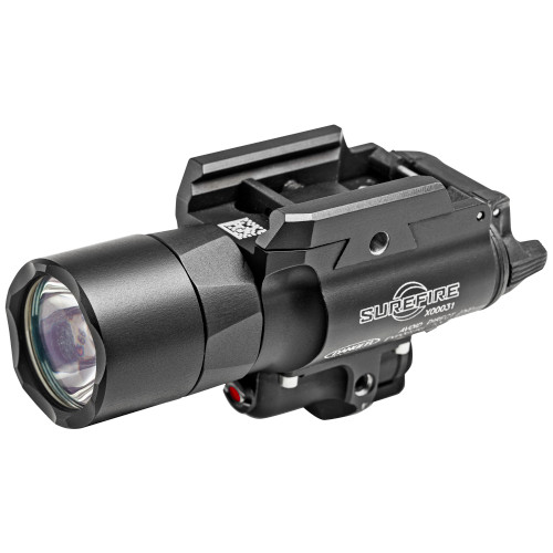 SureFire X400U-A 1000 Lumen Pistol Weapon Light with Red Laser - Black