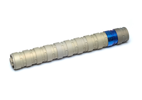 Q Erector 22LR Modular Silencer - Clear Anodized NFA Suppressor