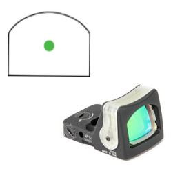 Trijicon RMR Dual Illuminated 9 MOA Green Dot