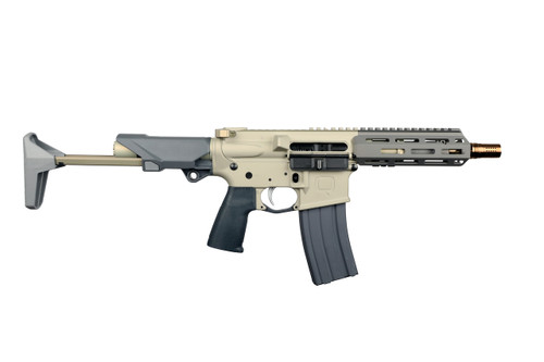 Q Sugar Weasel SBR 300 AAC Blackout Short Barrel Rifle with Flat Dark Earth Finish