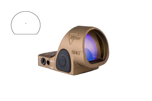 Trijicon SRO 2.5 MOA Green Dot - Coyote Brown