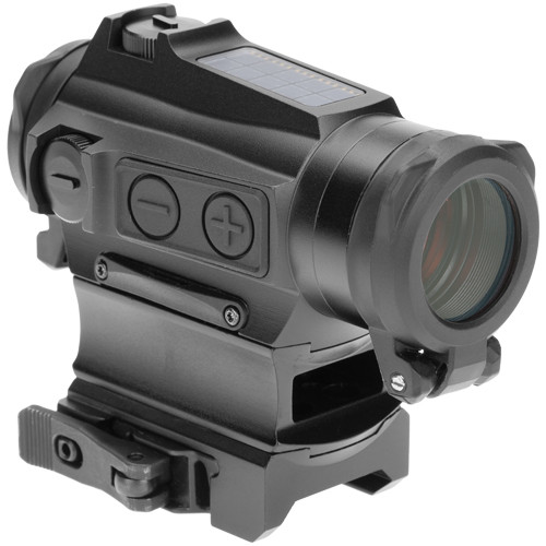 Holosun 515CM Solar 2 MOA Red Dot / 65 MOA Circle Enclosed Sight with Lower 1/3 Co-Witness Mount