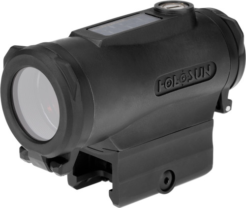 Holosun 530C Solar 2 MOA Green Dot / 65 MOA Circle Ti Tube Sight with QD Absolute Co-Witness Mount