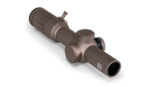 EOTECH Vudu 1-10x28mm FFP Riflescope with Illuminated Red SR-5 MRAD Reticle - Tan