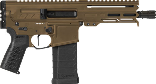 CMMG DISSENT MK4 6.5" 5.7x28mm Pistol - Midnight Bronze