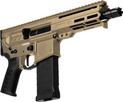 CMMG DISSENT MK4 6.5" 5.7x28mm Pistol - Coyote Tan