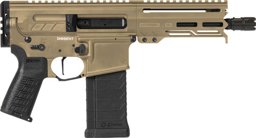 CMMG DISSENT MK4 6.5" 5.7x28mm Pistol - Coyote Tan
