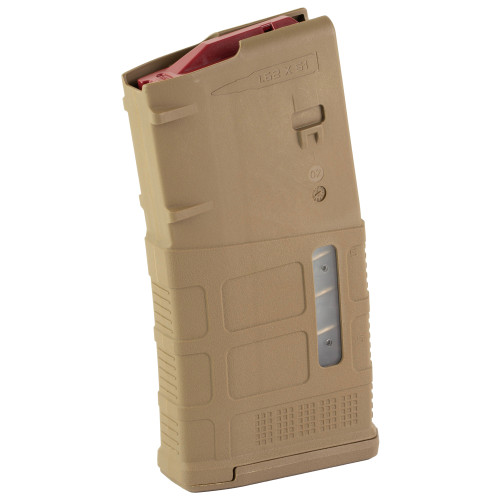Magpul PMAG 20 LR/SR Gen M3 Window 7.62x51 - Coyote Tan