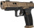 Canik TTI Combat 4.6" 9mm Full-Size Pistol - Black/Bronze